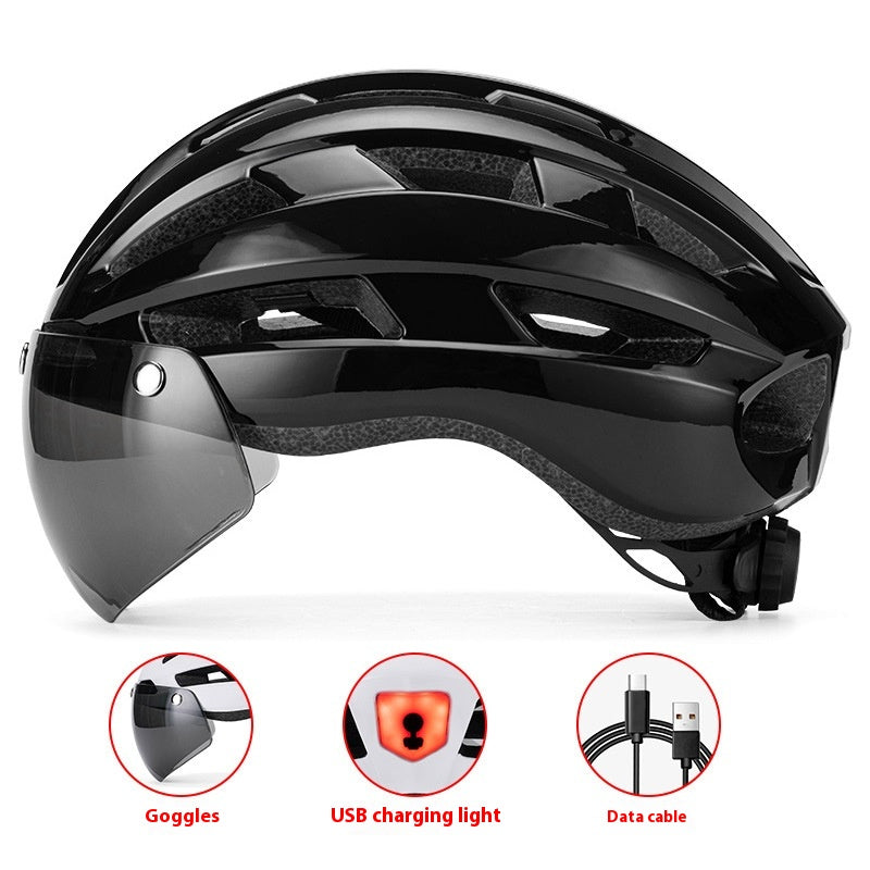 JMT-305418 Color Changing Magnetic Suction Cycling Goggles for Unisex Mountain and Highway Use