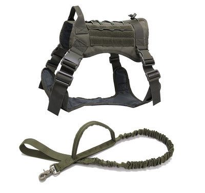 JMT-305546 Tactical Outdoor Pet Vest - Breathable Nylon Design for Comfort and Durability