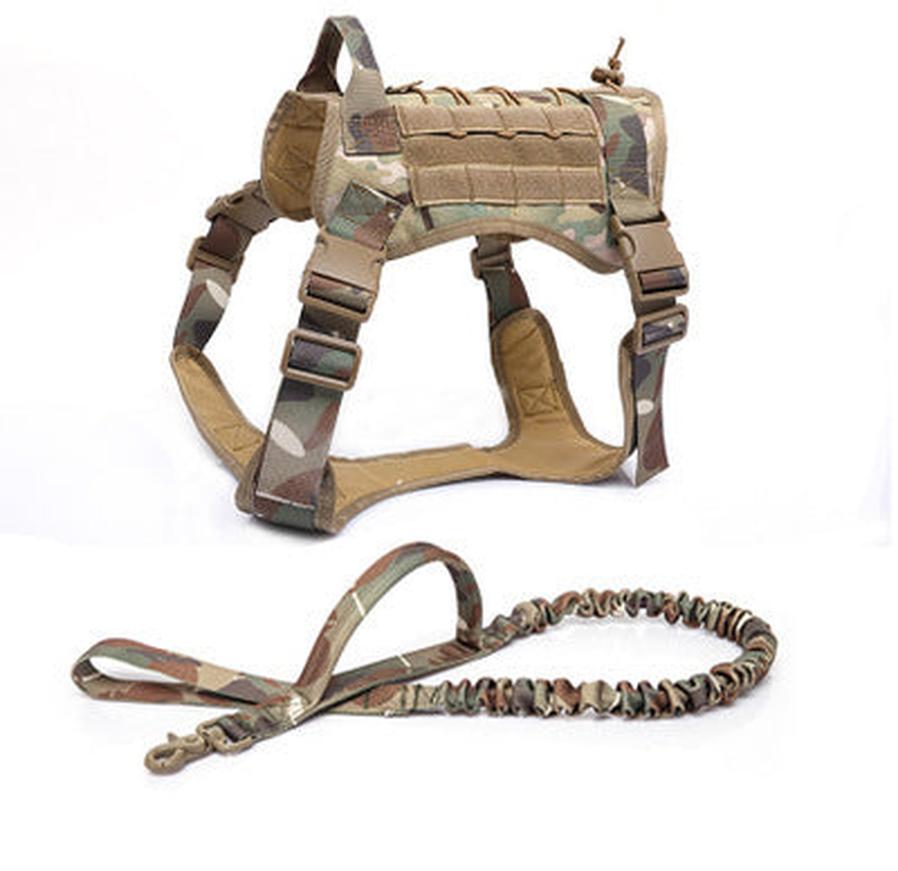 JMT-305546 Tactical Outdoor Pet Vest - Breathable Nylon Design for Comfort and Durability