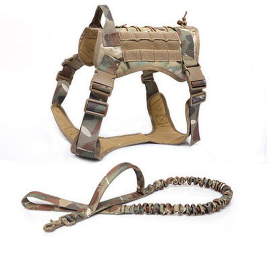 JMT-305546 Tactical Outdoor Pet Vest - Breathable Nylon Design for Comfort and Durability