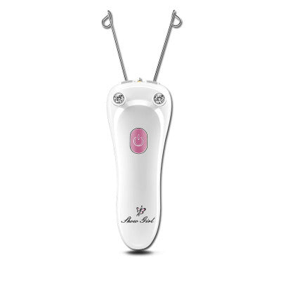 JMT-305610 Electric Facial Hair Remover for Women - Compact Epilator with Cotton Thread and Ergonomic Design