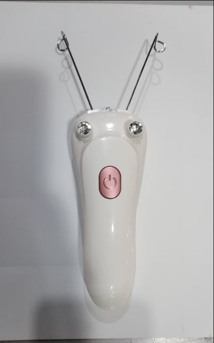 JMT-305610 Electric Facial Hair Remover for Women - Compact Epilator with Cotton Thread and Ergonomic Design