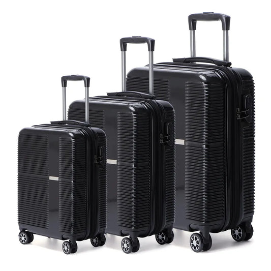 JMT-305930 Custom ABS and PC Hard Shell Luggage Travel Suitcase Set for Adventurers