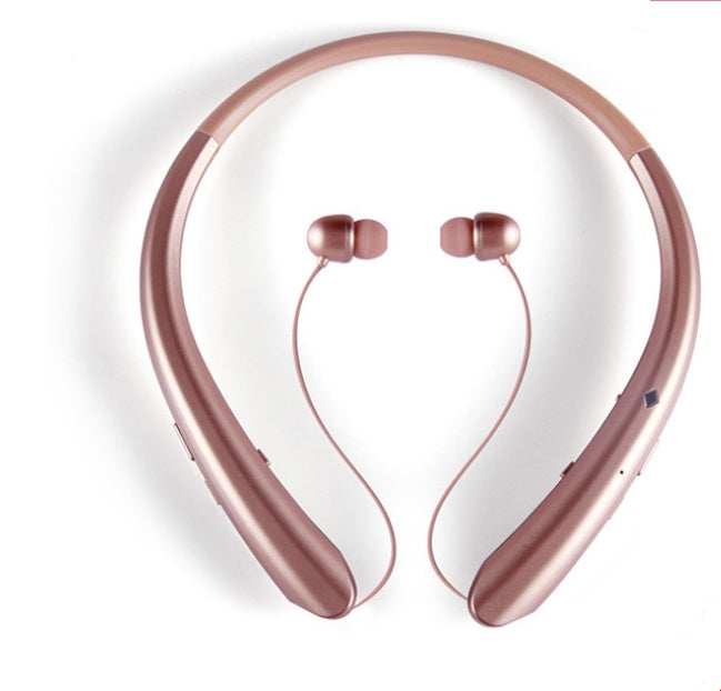 JMT-306186 Neck-Mounted Bluetooth Headset with Binaural Stereo Sound and Multi-Point Connectivity