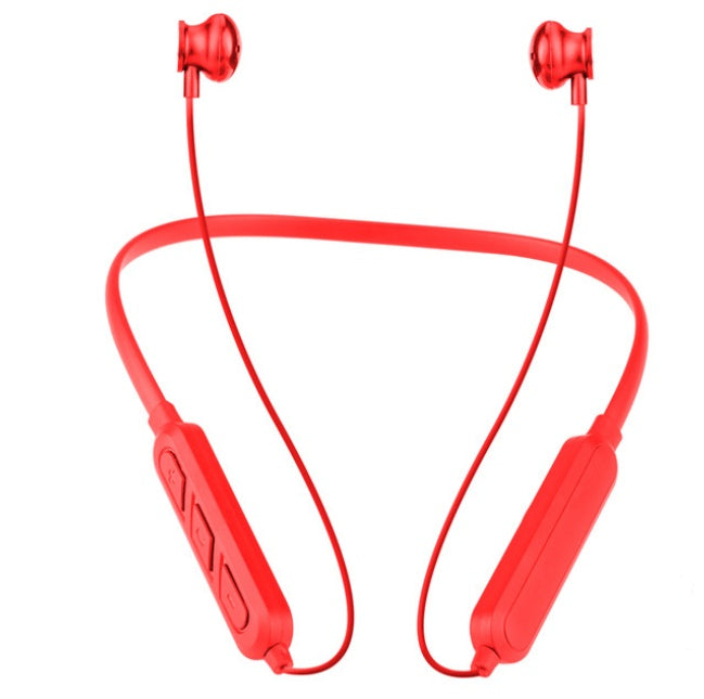 JMT-306186 Neck-Mounted Bluetooth Headset with Binaural Stereo Sound and Multi-Point Connectivity