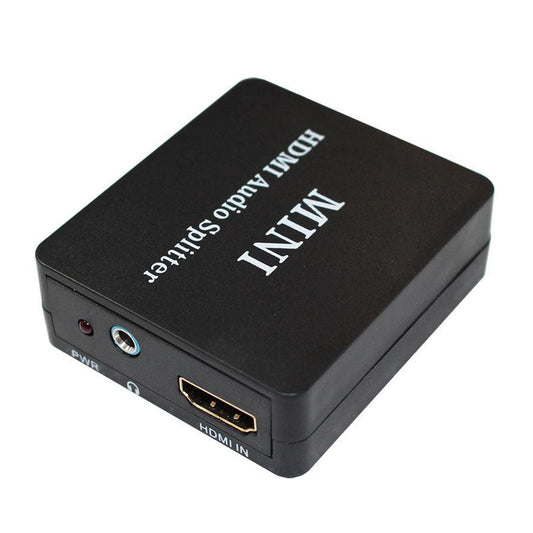 JMT-306378 HDMI Splitter with Audio Output - Supports 1080P, SPDIF, and R/L Audio Mode Options
