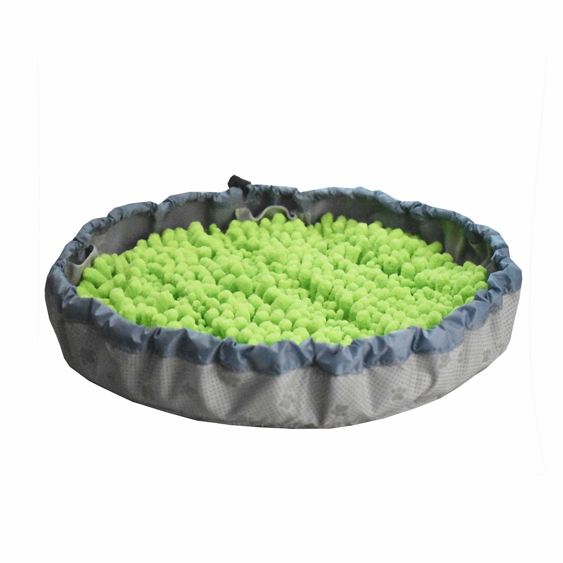 JMT-306378 Pet Olfactory Training Blanket - Sniffing Pad for Dogs and Cats - 32x22x3cm - Available in Blue, Green, Gray