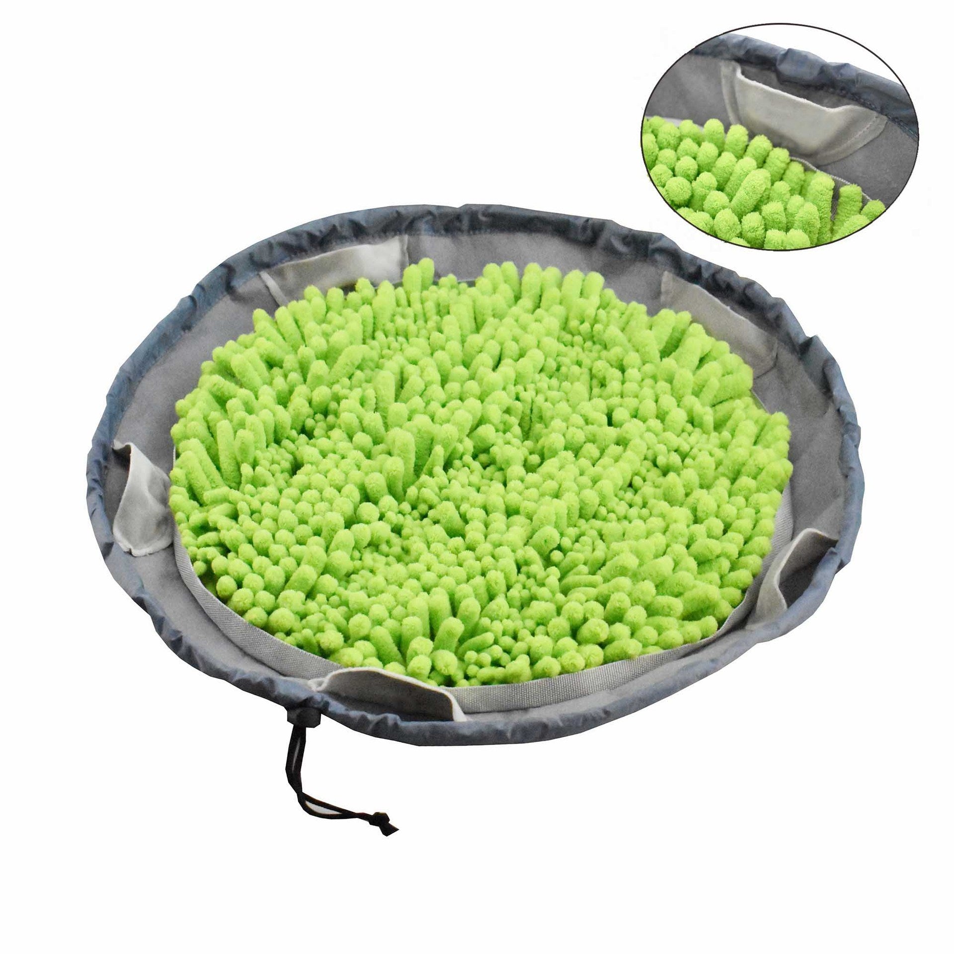 JMT-306378 Pet Olfactory Training Blanket - Sniffing Pad for Dogs and Cats - 32x22x3cm - Available in Blue, Green, Gray