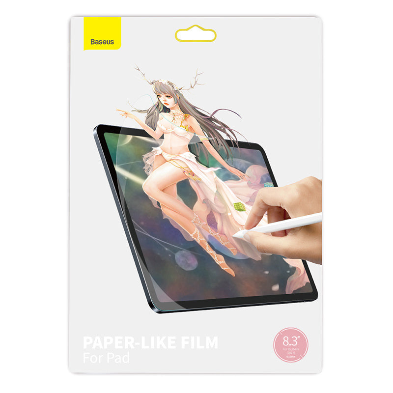 JMT-306378 Transparent Paper-Like Film for 2021 iPad Mini - 0.15mm Scratch-Resistant Protective Layer