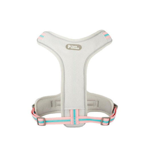 JMT-306698 Adjustable Dog Chest Strap Vest in Pink Marble, Passion Red, Space Adventurer, Black Carbon Molecule, Vitality Powder - Sizes S, M, L, XL