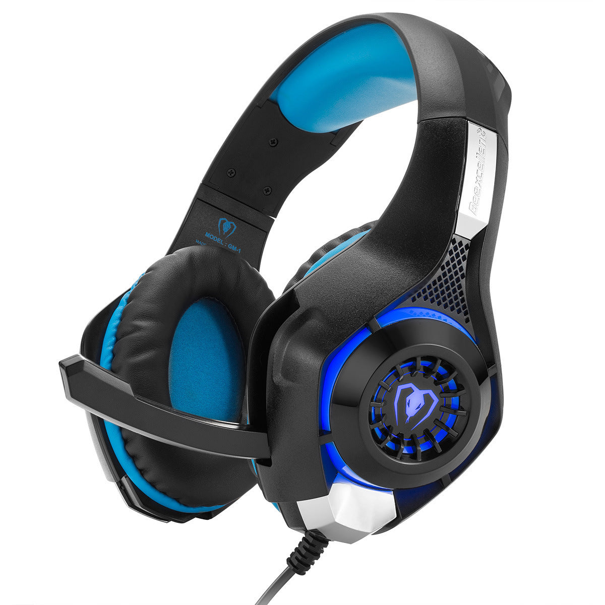 JMT-306698 Gaming Headset with Deep Bass, LED Light, and Microphone for PS4, PC, Laptop, and Mobile Devices