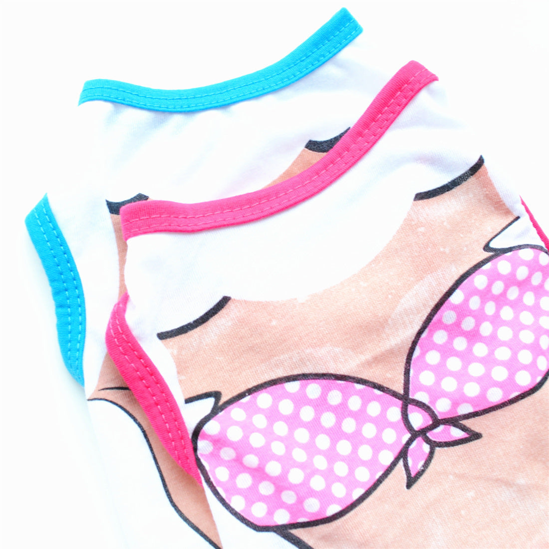 JMT-307146 Cotton Pet Dog Bikini Vest in Multiple Sizes for Comfortable Fit