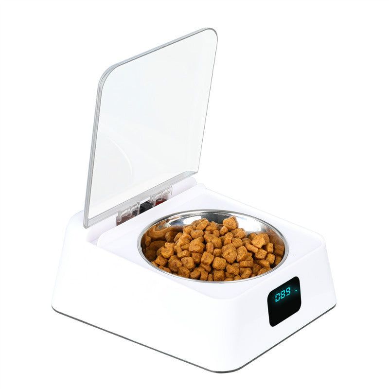 JMT-307530 Automatic Pet Feeder with Moisture and Odor Protection for Cats and Dogs