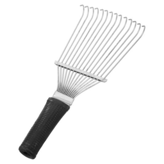 JMT-307594 Pet Grooming Dematting Rake and Undercoat Brush for Dogs and Horses, Stainless Steel Hair Removal Tool