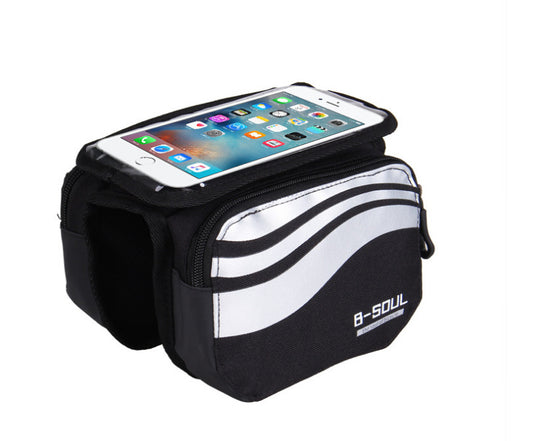 JMT-307722 Mountain Bike Top Tube Storage Bag for Convenient Gear Access