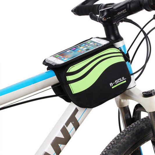 JMT-307722 Mountain Bike Top Tube Storage Bag for Convenient Gear Access