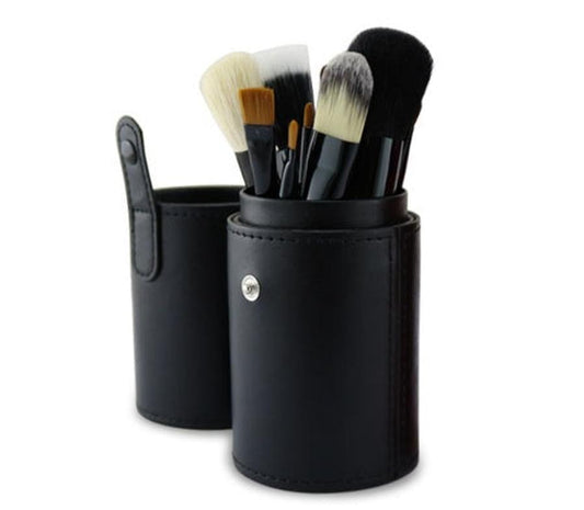 JMT-307786 12-Piece Multi-Function Makeup Brush Set with PU Storage Tube
