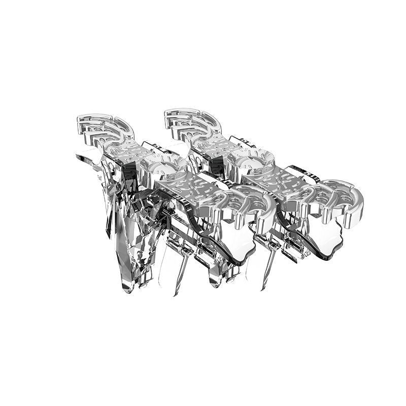 JMT-307978 Transparent Game Joystick with Aesthetic Design - Multiple Color Options Available