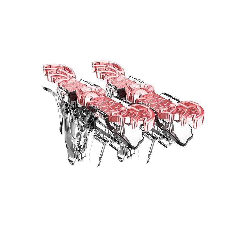 JMT-307978 Transparent Game Joystick with Aesthetic Design - Multiple Color Options Available