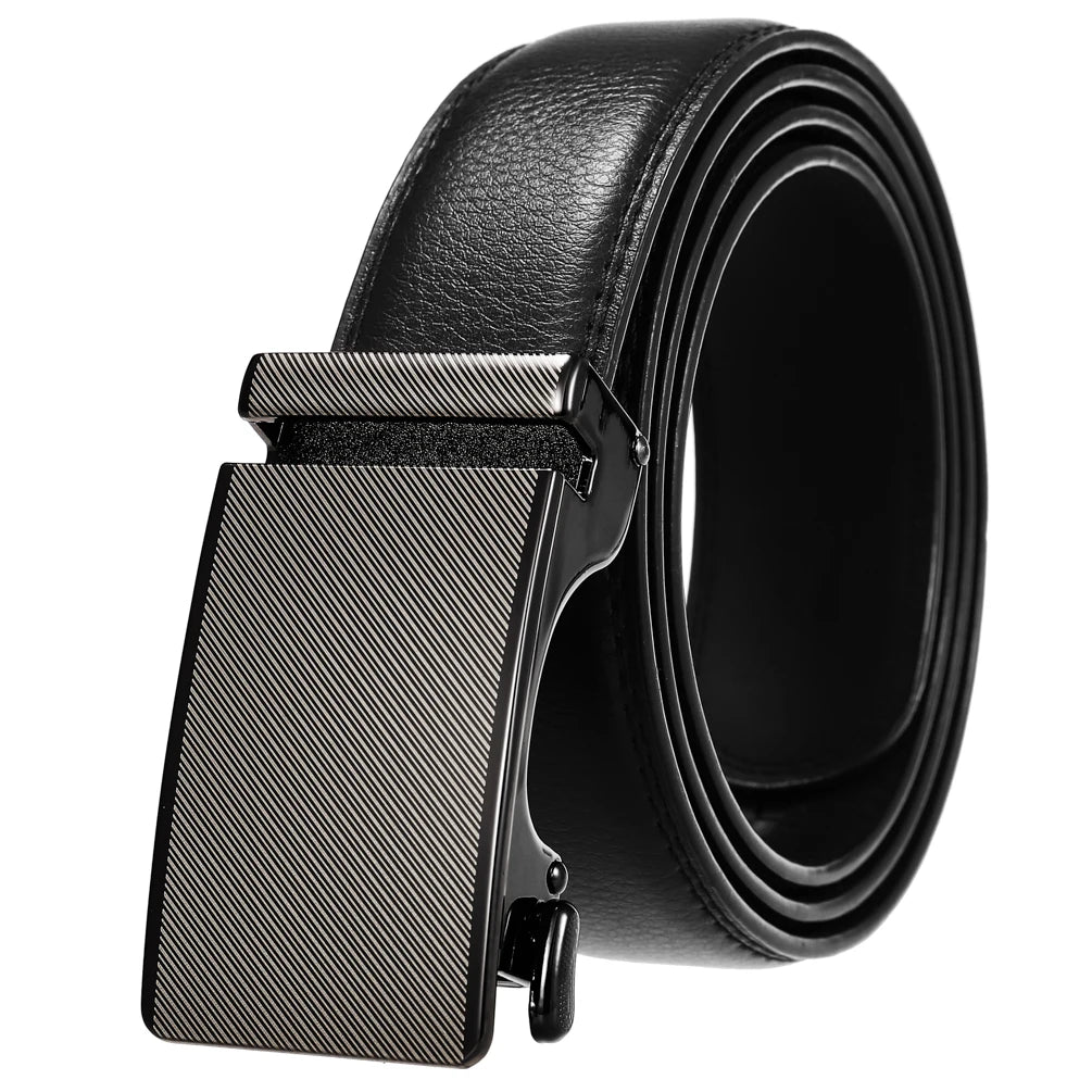 JMT-308106 Personalized Leather Cowhide Belt for Men with Adjustable Buckle