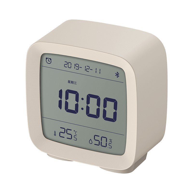 JMT-308170 Bluetooth Temperature and Humidity Alarm Clock with LED Display