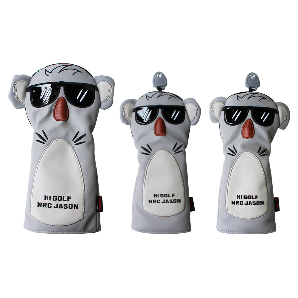 JMT-308362 Cute Koala Cartoon Golf Club Head Cover for Stylish Protection
