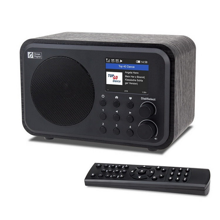 JMT-309002 Compact Wi-Fi Audio Receiver with Bluetooth and Built-in Battery