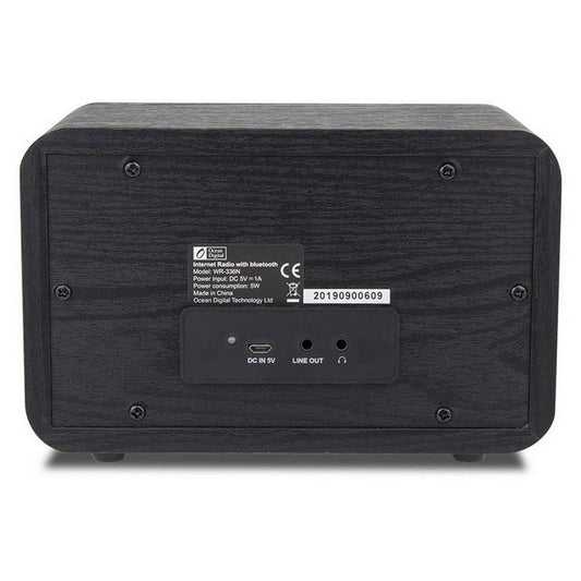 JMT-309002 Compact Wi-Fi Audio Receiver with Bluetooth and Built-in Battery
