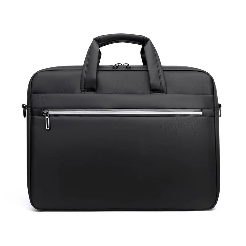 JMT-309386 15.6-inch Water-Resistant Business Laptop Briefcase with Reflective Strip for Men