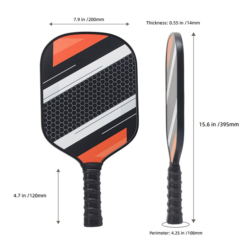 JMT-309514 Ultra Light High Elastic Glass Fiber Honeycomb Peak Racket