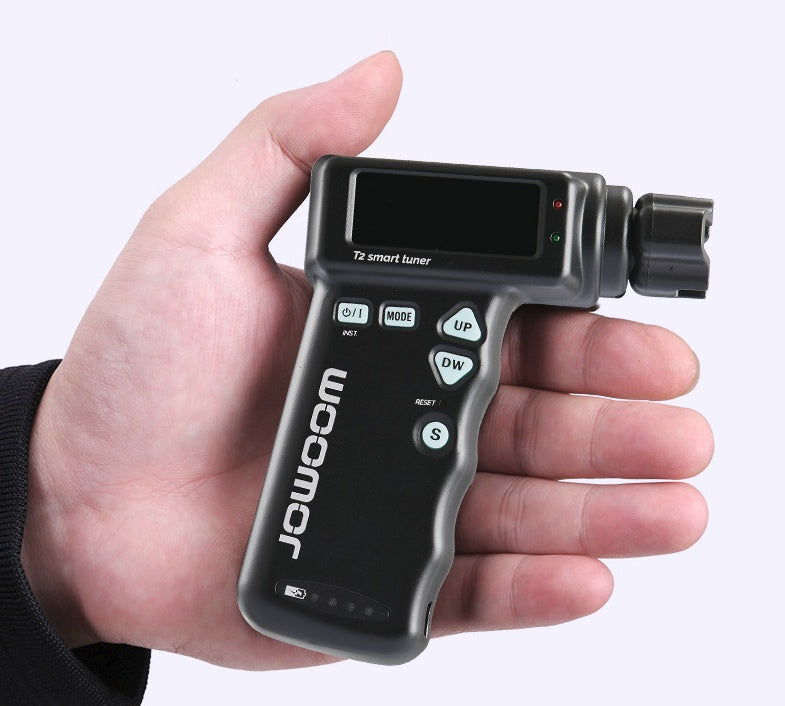 JMT-309834 2-in-1 Smart Guitar Tuner with String Winder for Acoustic, Electric, and Ukulele Players
