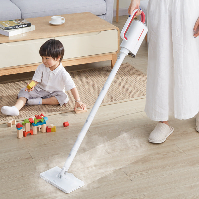 JMT-310154 Deerma DEM-ZQ610 Multi-Functional Steam Cleaner with 5 Brush Heads, 1600W Lightweight Design