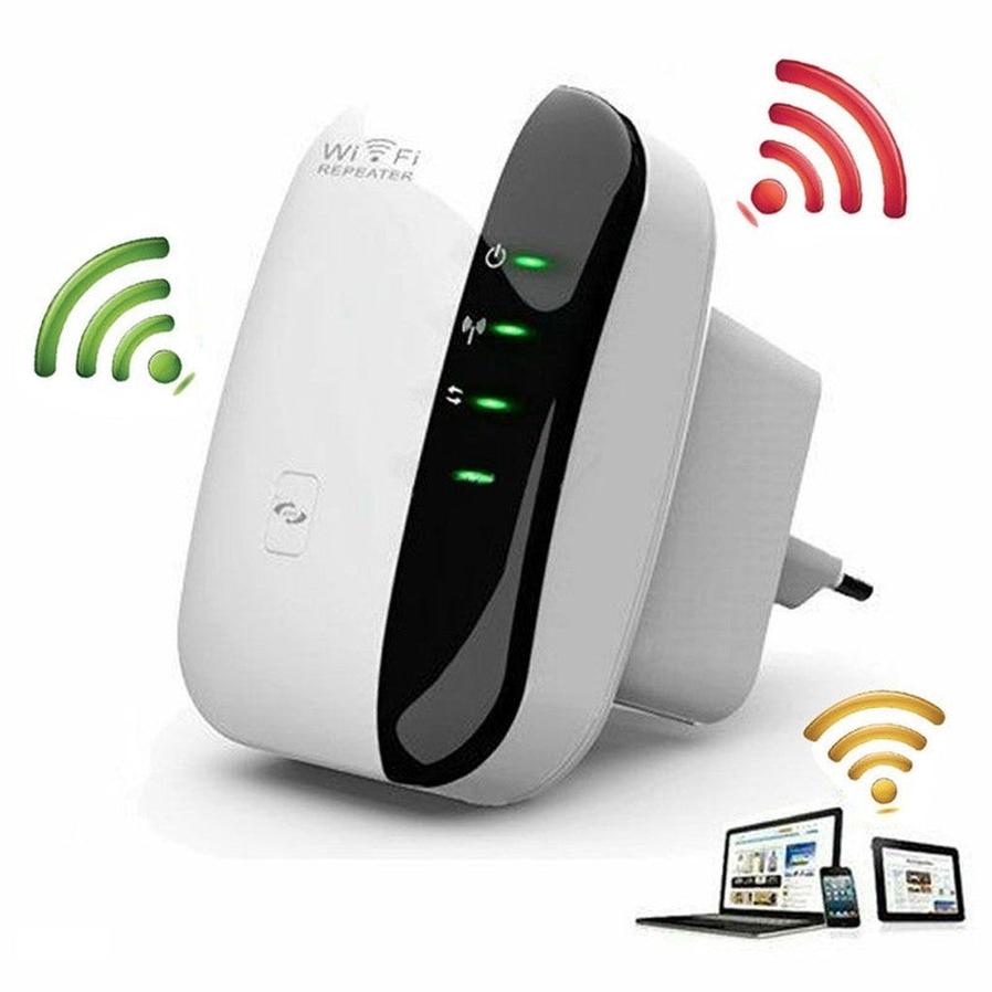 JMT-310154 Wireless WiFi Repeater Signal Amplifier - 300Mbps for Enhanced Internet Coverage