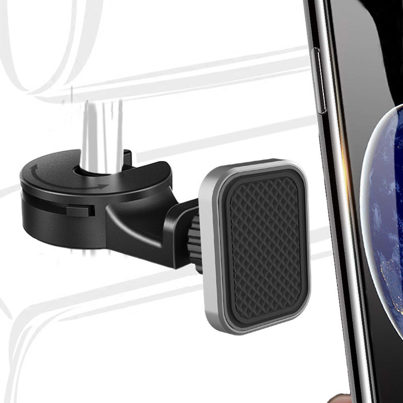 JMT-310346 Car Headrest Mobile Phone Holder - Magnetic Suction for Easy Access