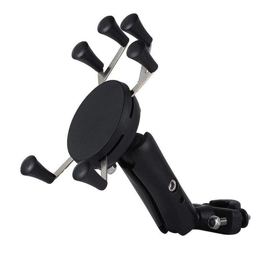 JMT-310666 Universal Bicycle Phone Mount Bracket - Durable ABS Silicone Car Mount for Mobile Devices