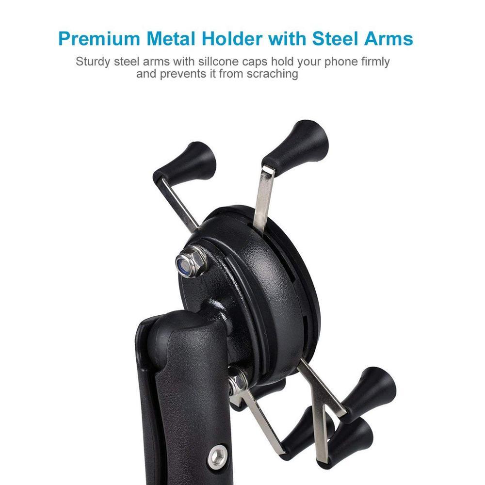 JMT-310666 Universal Bicycle Phone Mount Bracket - Durable ABS Silicone Car Mount for Mobile Devices