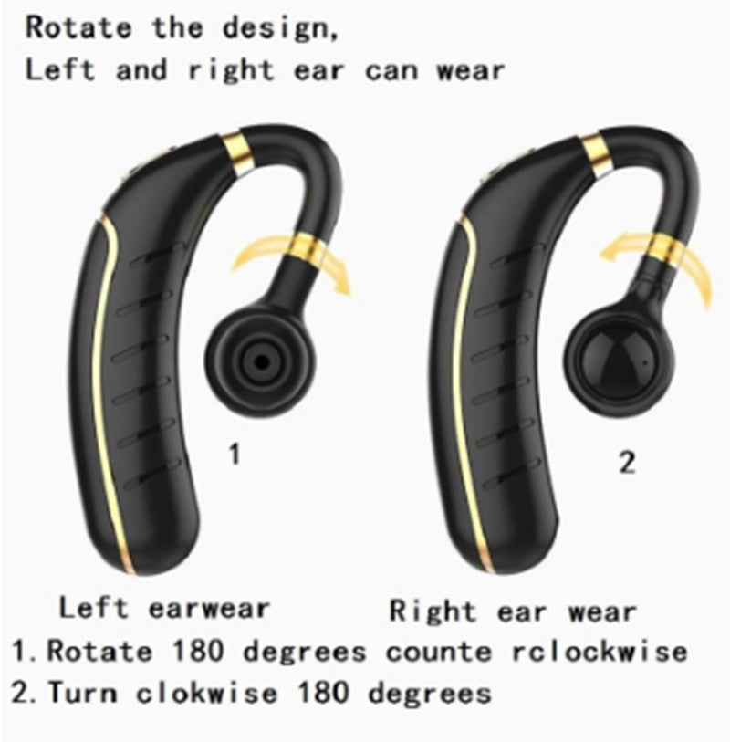 JMT-310794 Wireless Bluetooth Headset with Long Standby, Stereo Sound, Voice Control, and Dual Ear Connectivity