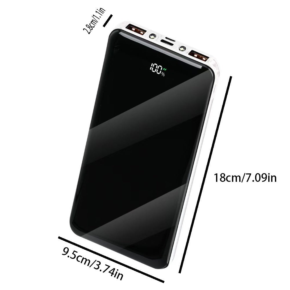 JMT-310986 Portable Power Bank with Slim Design - 18cm x 9.5cm x 2.8cm, Lightweight at 0.3kg