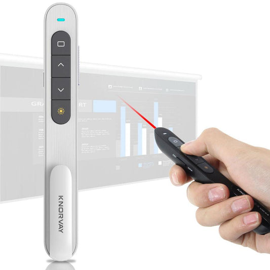 JMT-310986 Wireless Presenter Pen with Red Laser for PowerPoint and Keynote Presentations