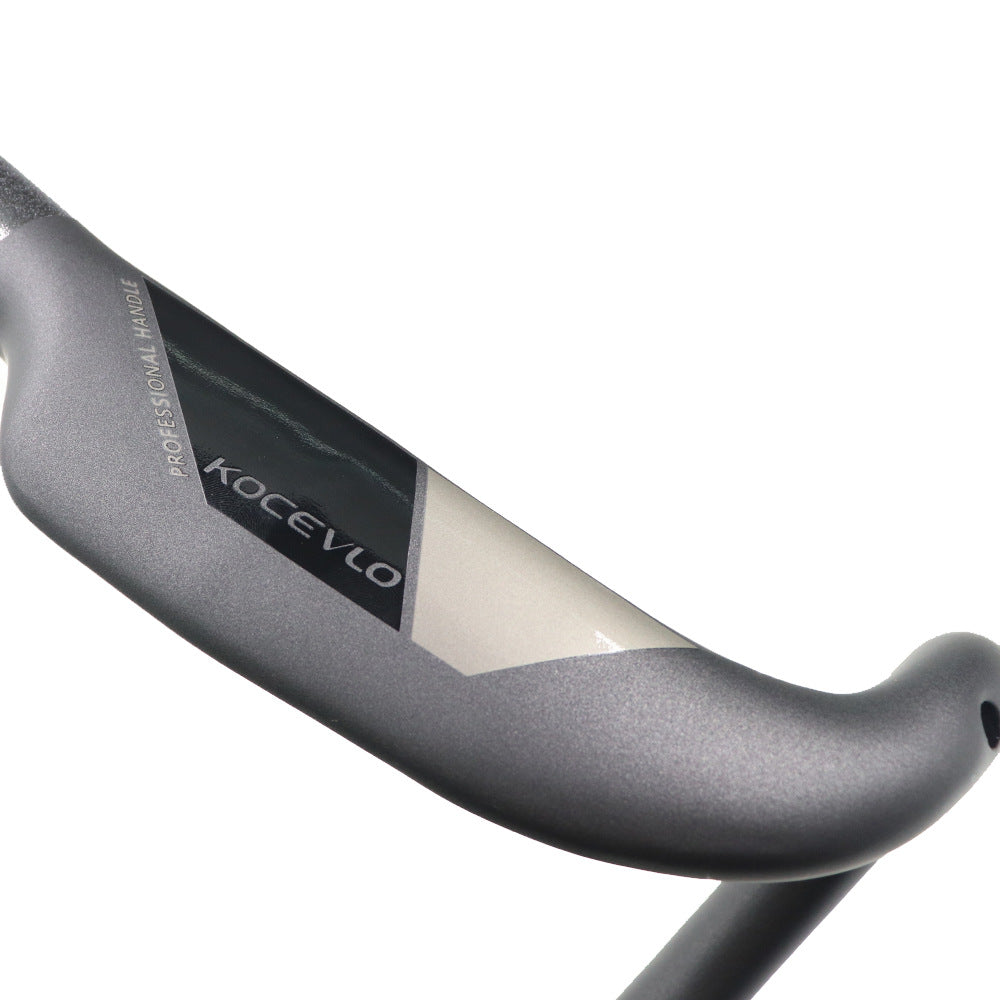 JMT-311498 Bent Handlebar Road Bike in Matte Carbon Fiber for Enhanced Performance