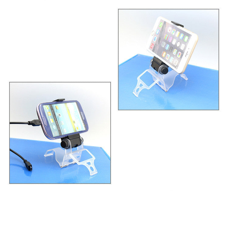 JMT-311818 PS4 Wireless Controller Charging Stand with Mobile Phone Holder