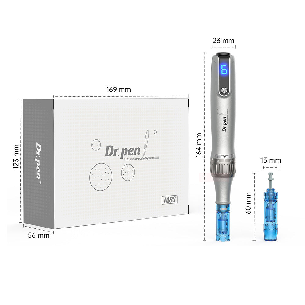JMT-311946 Wireless Electric Microneedle Pen for Hydration, Freckle and Wrinkle Removal - USB Powered