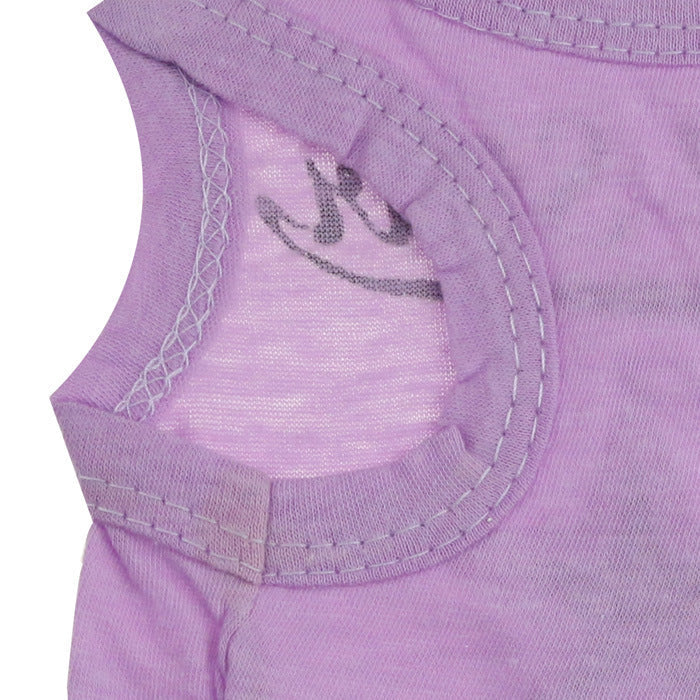 JMT-312586 Cotton Jersey Five-Star Printed Pet Vest for All Breeds