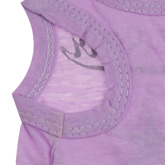 JMT-312586 Cotton Jersey Five-Star Printed Pet Vest for All Breeds