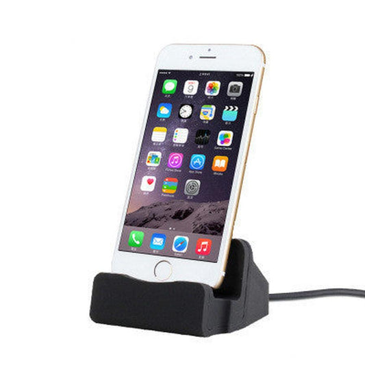 JMT-312650 Type-C and Micro USB Desktop Charging Base with Dual Data Cable Support for Mobile Phones
