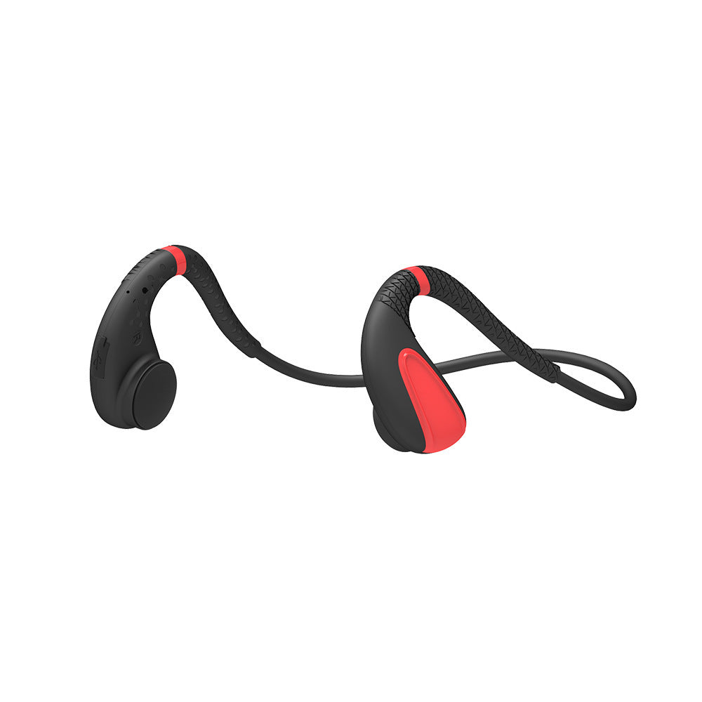 JMT-312778 Bone Conduction Bluetooth Headset with Earhook, Compatible with Android and iOS, Bluetooth 5.0, 220mAh Battery