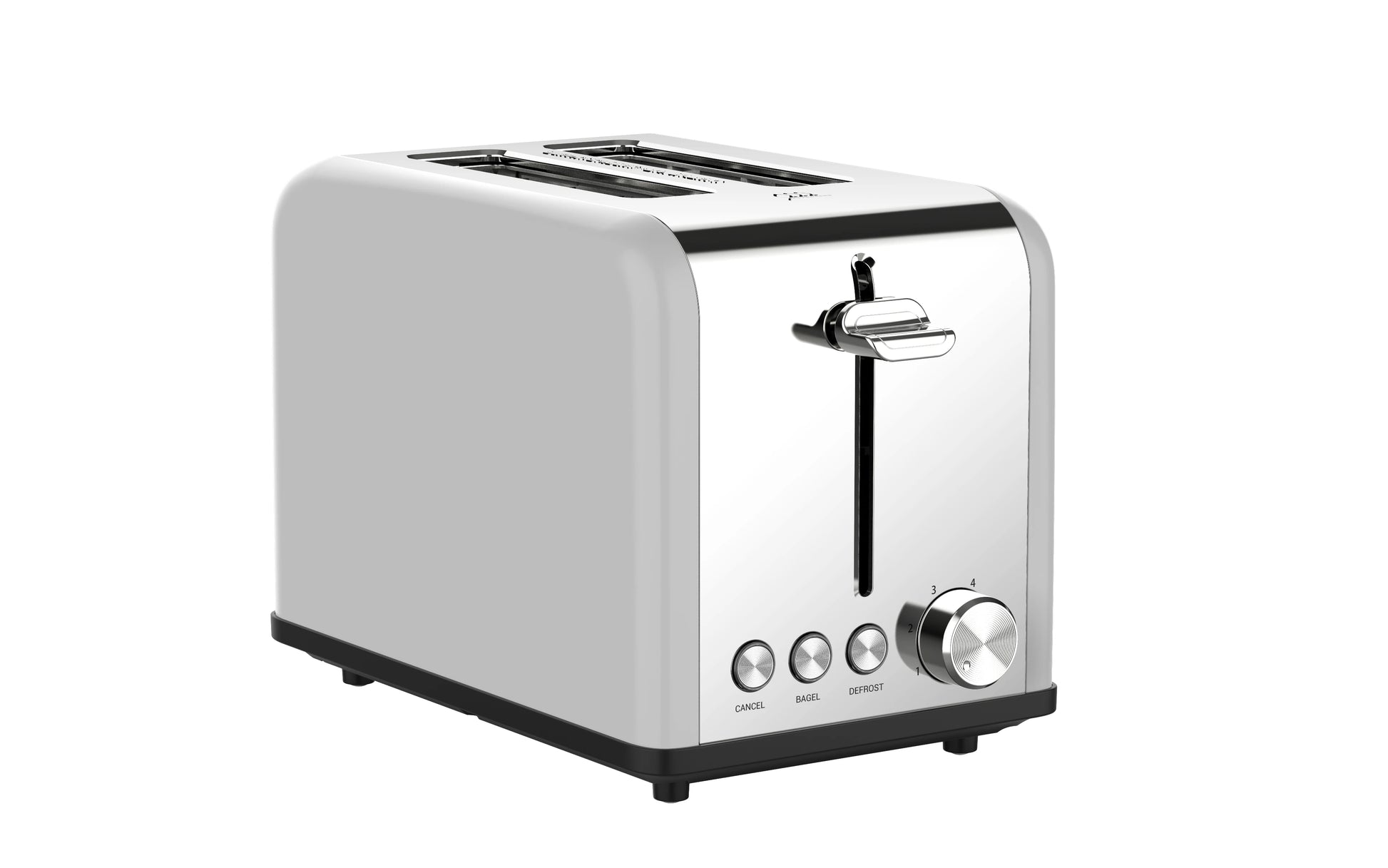 JMT-312778 Electric Stainless Steel 2-Slice Waffle and Bread Toaster Oven with Grill