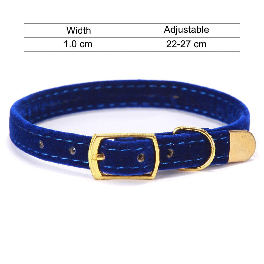 JMT-312778 Flocking Cat Collar for Comfortable and Stylish Pet Wear