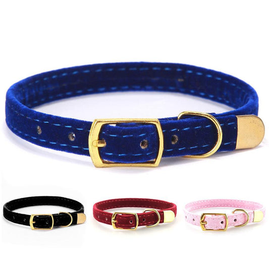 JMT-312778 Flocking Cat Collar for Comfortable and Stylish Pet Wear