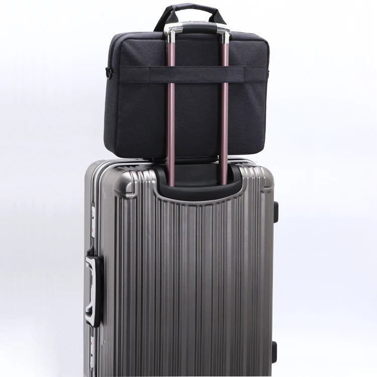 JMT-312778 Multifunctional Laptop Briefcase for Men and Women - Eco-Friendly Shoulder Bag Suitable for College and Travel